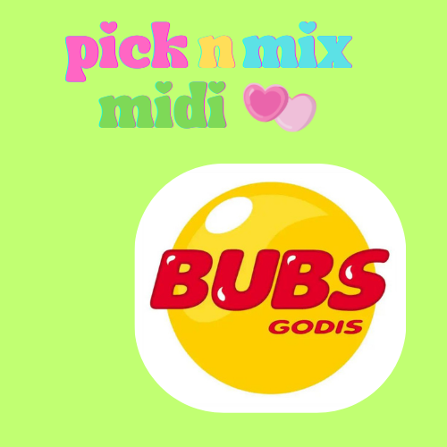 BUBS Pick’n’Mix midicsomag - 1000 g